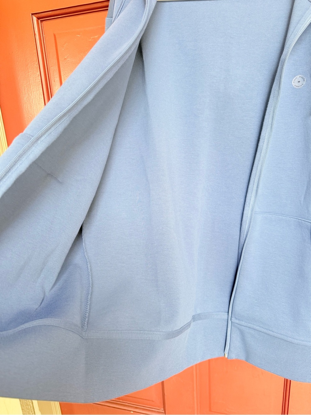 Double-Knit Full-Zip Hoodie - Picture 8 of 8